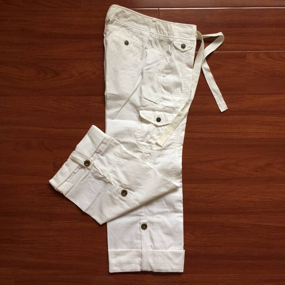 Express - White Wide Leg Pants